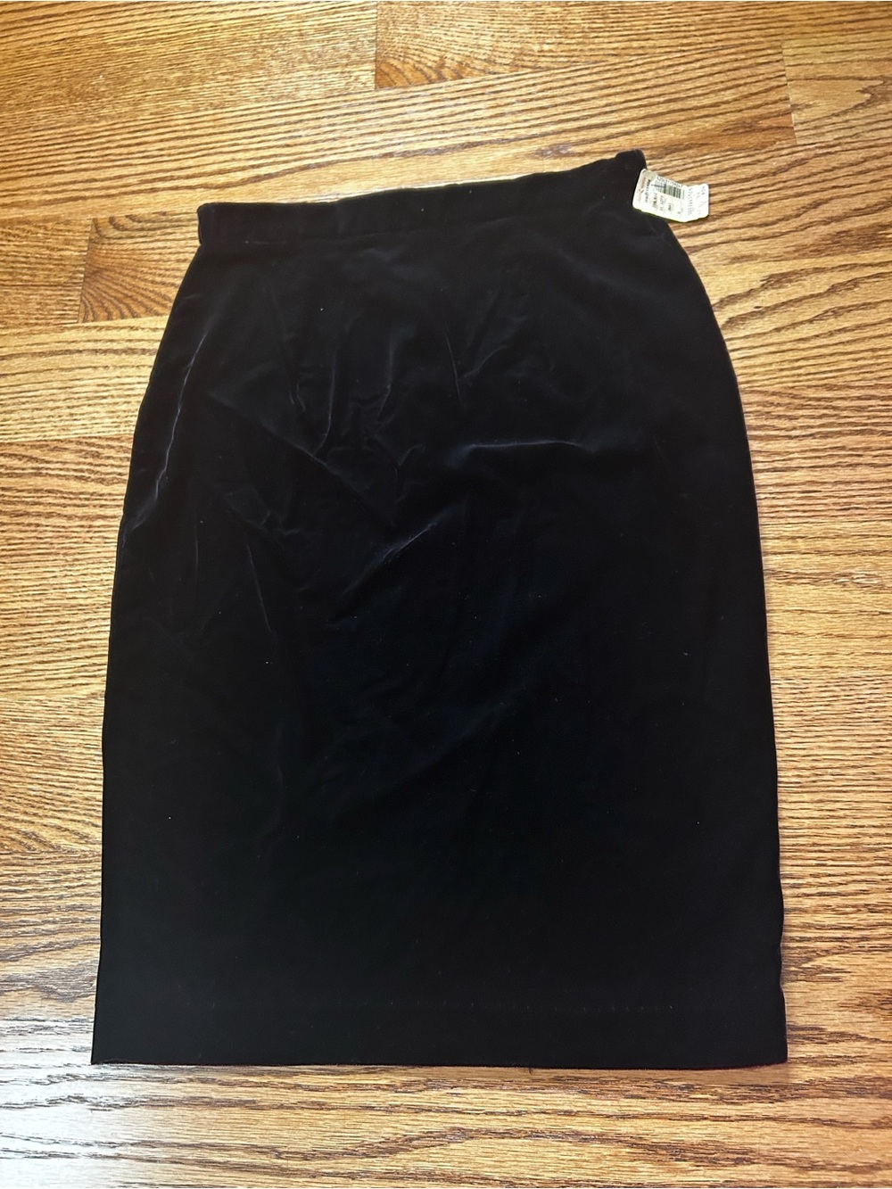 Classic Velvet Pencil Skirt Scott Mcclinntock size 5 dark Burgundy